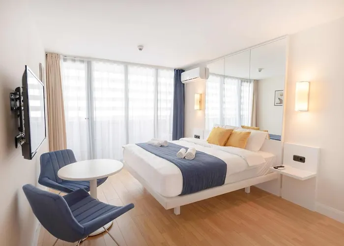 Stylish Apartment In Orbi City With Sea View