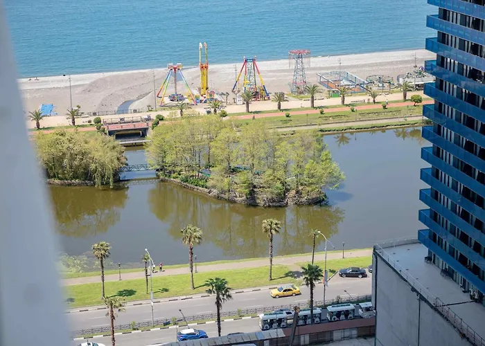 Stylish Apartment In Orbi City With Sea View