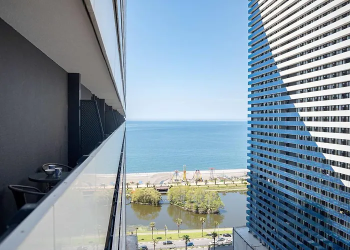 Stylish Apartment In Orbi City With Sea View
